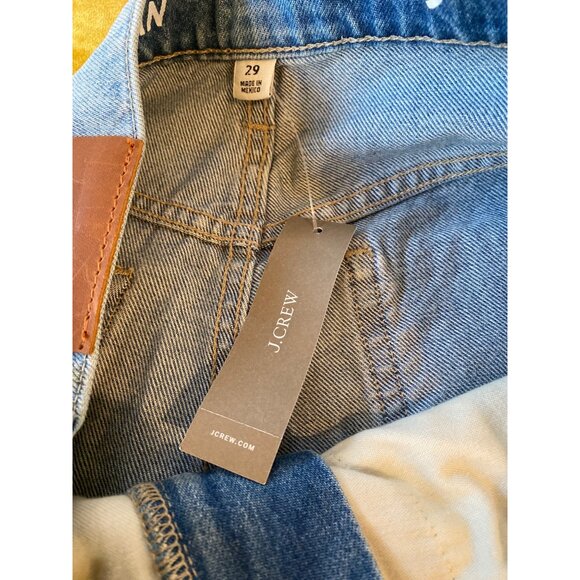 NWT J.Crew $138 Women's 29 High-rise '90s wide-leg Jeans Medium Wash "Sold Out" - Picture 13 of 14